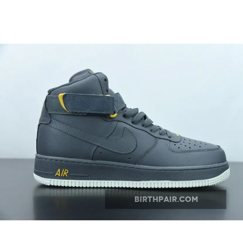 Metallic Gold Air Force 1 Nike Air Force 1 High Cool Grey/White-Metallic Gold