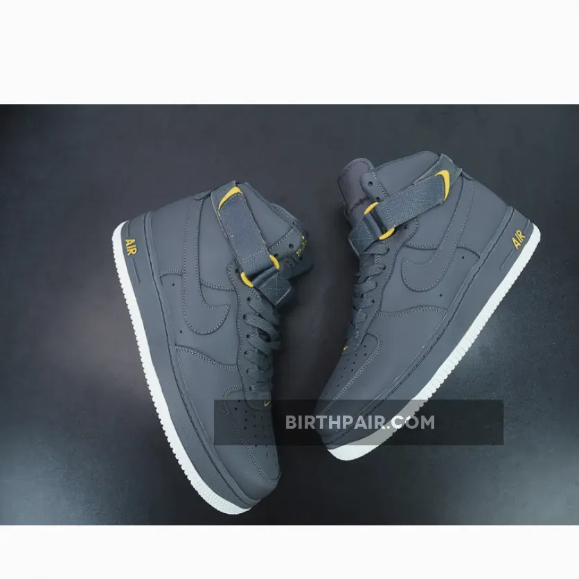 Metallic Gold Air Force 1 Nike Air Force 1 High Cool Grey/White-Metallic Gold