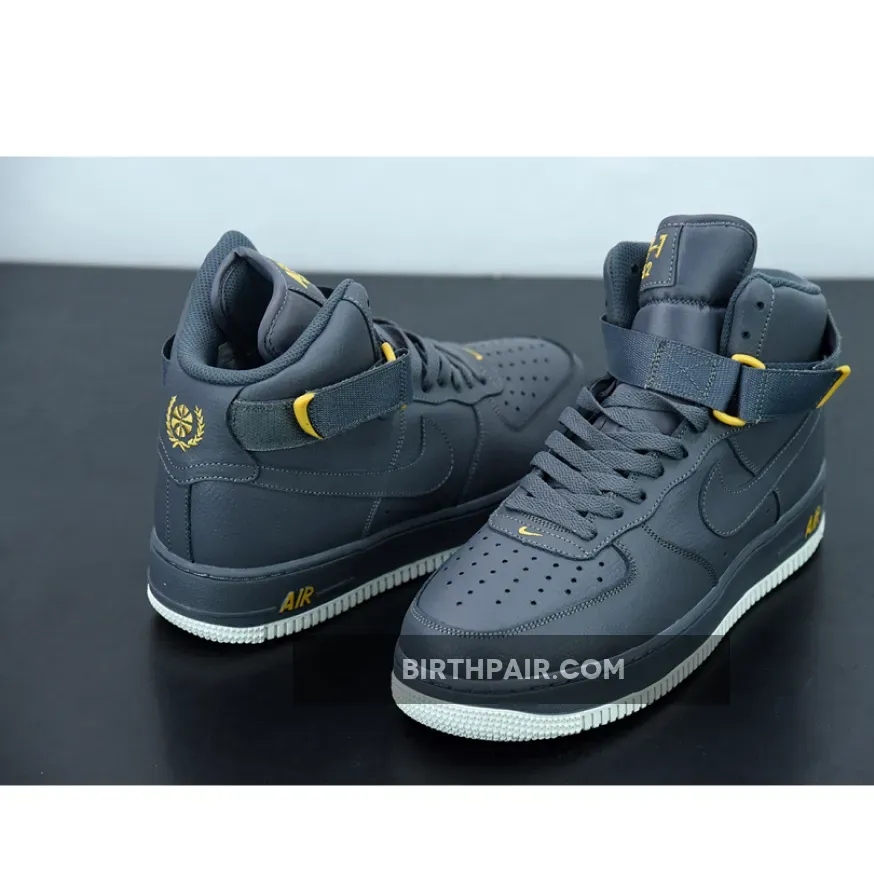 Metallic Gold Air Force 1 Nike Air Force 1 High Cool Grey/White-Metallic Gold