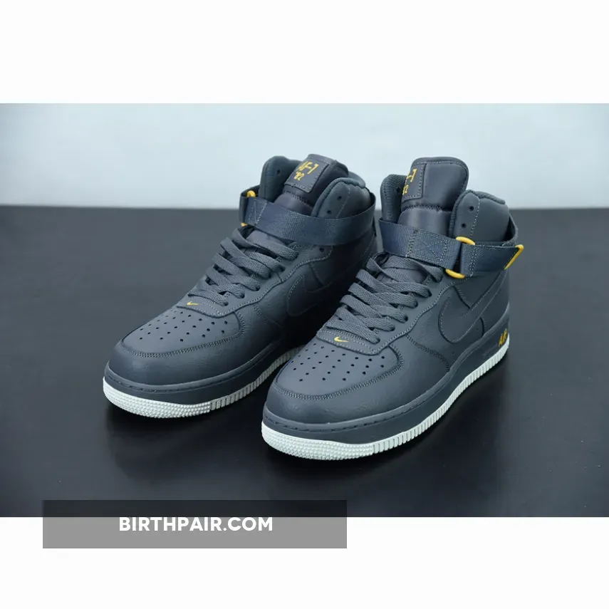 Metallic Gold Air Force 1 Nike Air Force 1 High Cool Grey/White-Metallic Gold