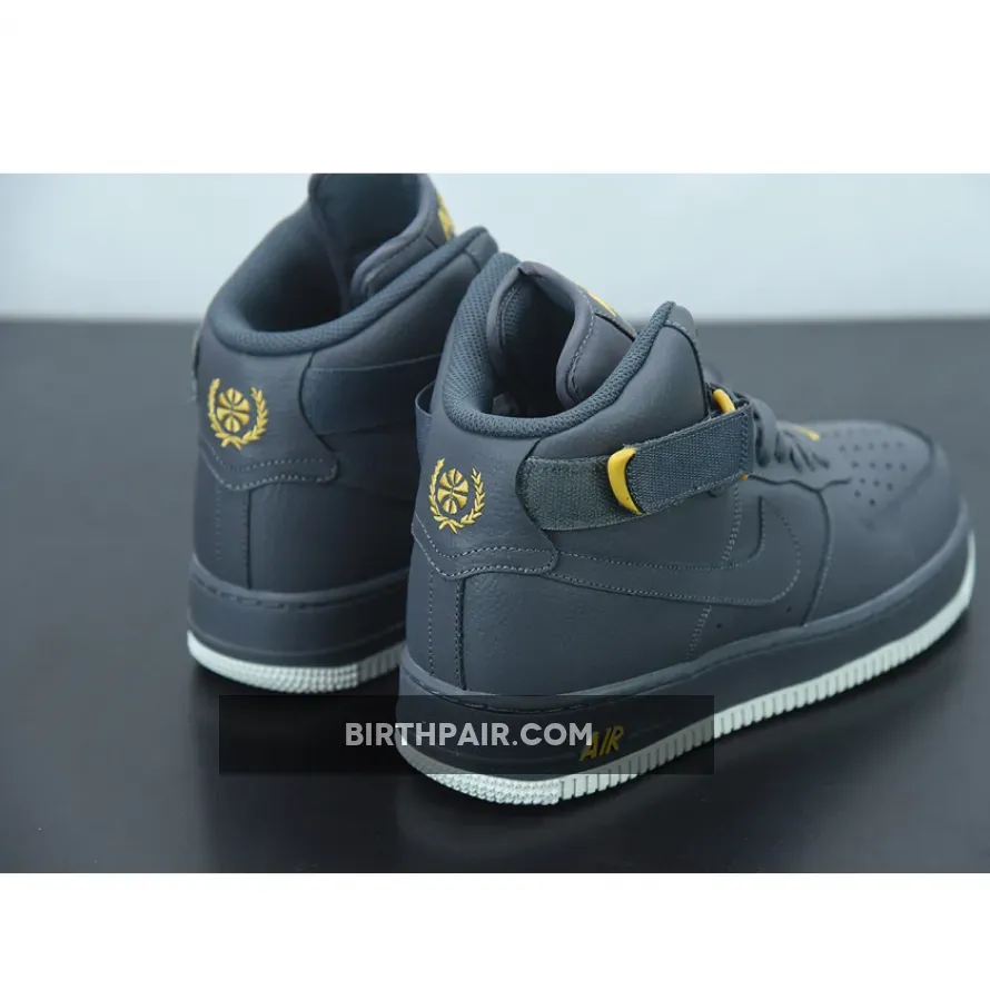 Metallic Gold Air Force 1 Nike Air Force 1 High Cool Grey/White-Metallic Gold