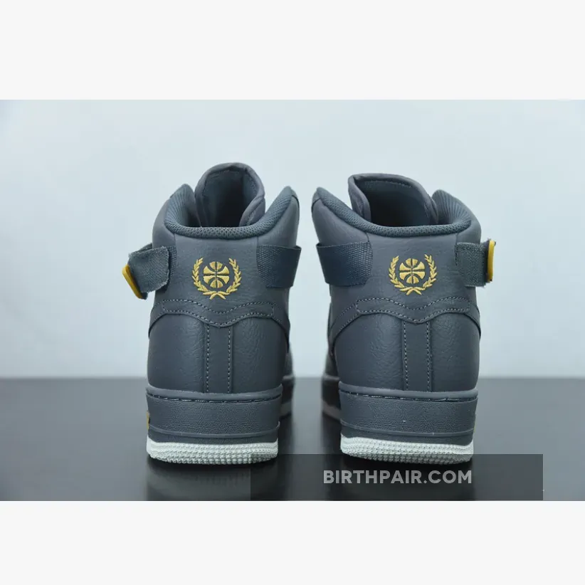 Metallic Gold Air Force 1 Nike Air Force 1 High Cool Grey/White-Metallic Gold