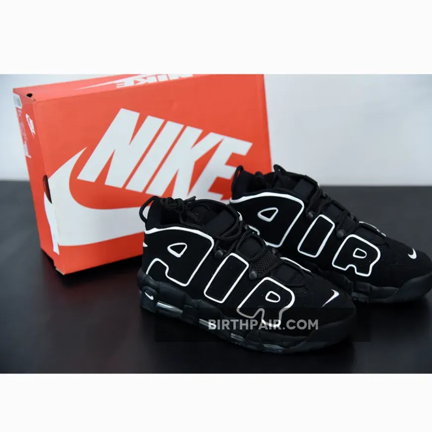 Nike Uptempo Size 13 / Nike Air More Uptempo Black/White