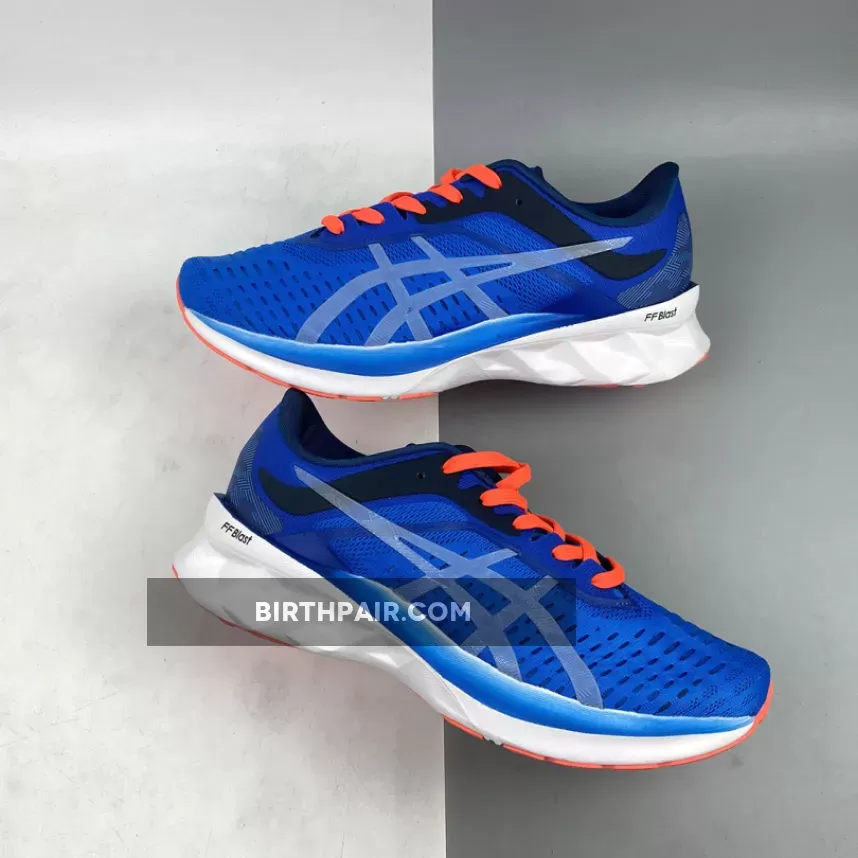 Asics Men's Novablast Running Shoes Directoire Blue/White 1011A778-400 Online Sale