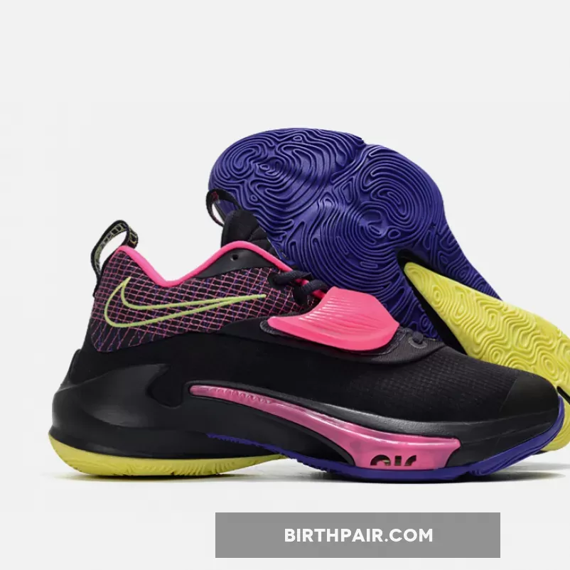 Nike Zoom Freak 3 Cave Purple/Light Lemon Twist/Pink Blast freak 3 pink
