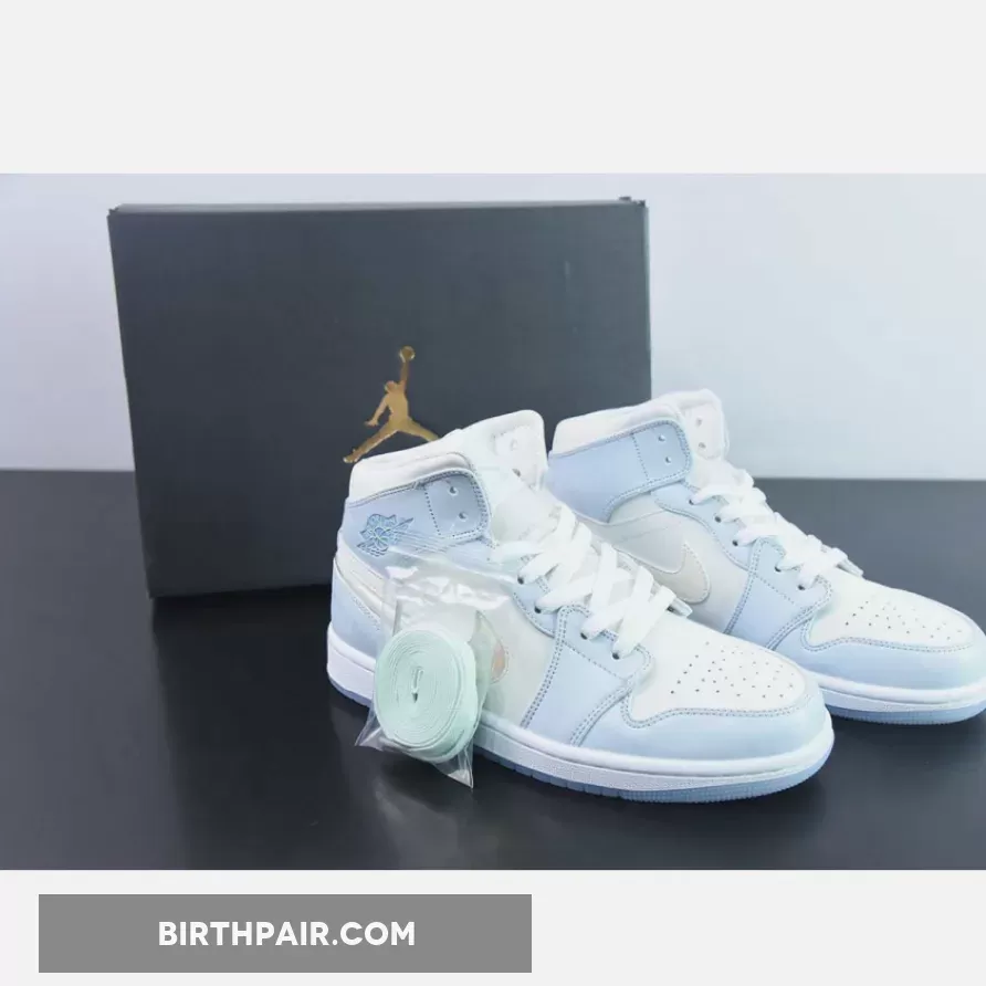 Air Jordan 1 Mid GS "Glitter Swoosh" New Arrival FQ9117-400