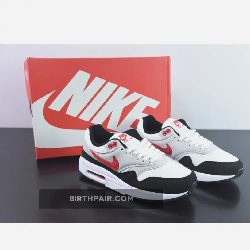 Nike Air Max 1 ‘Chili’ White/Red/Black , 2023 Air Max 1 FD9082-101