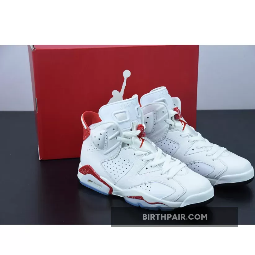 Air Jordan 6 'Red Oreo' White/University Red-Black Oreo 6