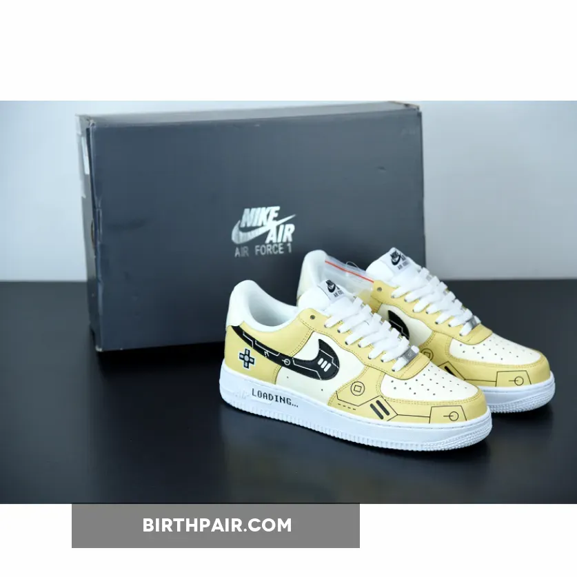Nike Air Force 1 Low Yellow White By You Restock 1675867573