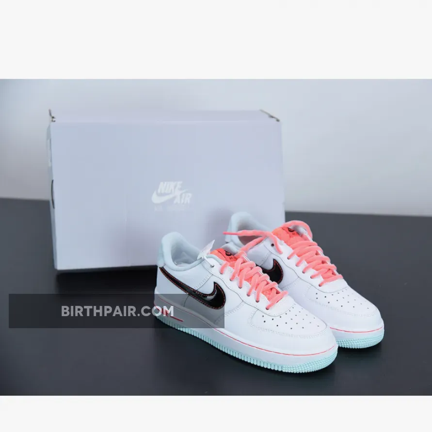 Nike Air Force 1 Lv8 Pink / Nike Air Force 1 07 LV8 GS White Flash Crimson Atomic Pink WMNS