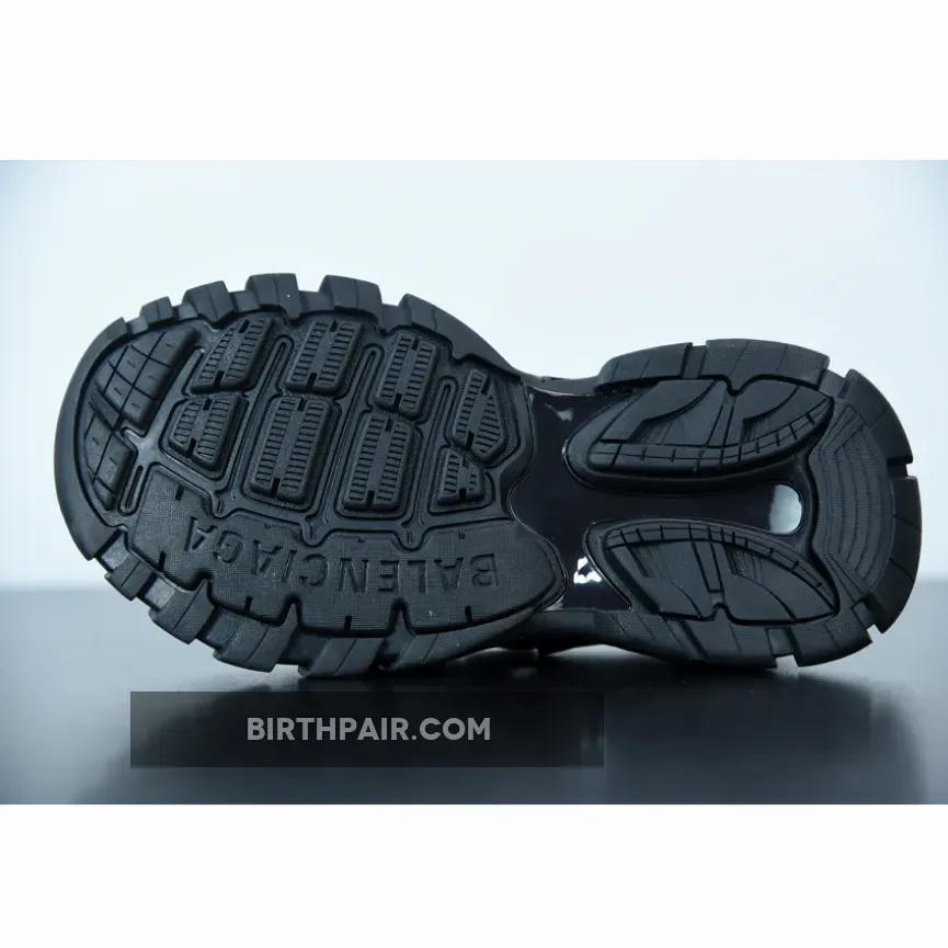 Balenciaga Logo Pool Sides Sandals Black White Online