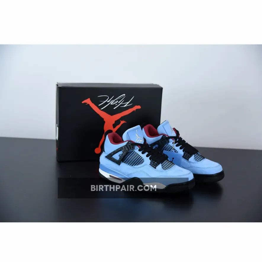 Travis Scott x Air Jordan 4 Retro 'Cactus Jack' 308497-406 #brown travis scott 4s