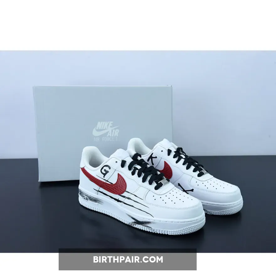 Nike Air Force 1 Low White Red Black 1675864386 New Releases