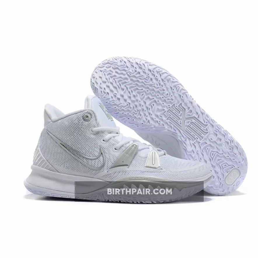 Nike Kyrie 7 White/Silver / nike kyrie white