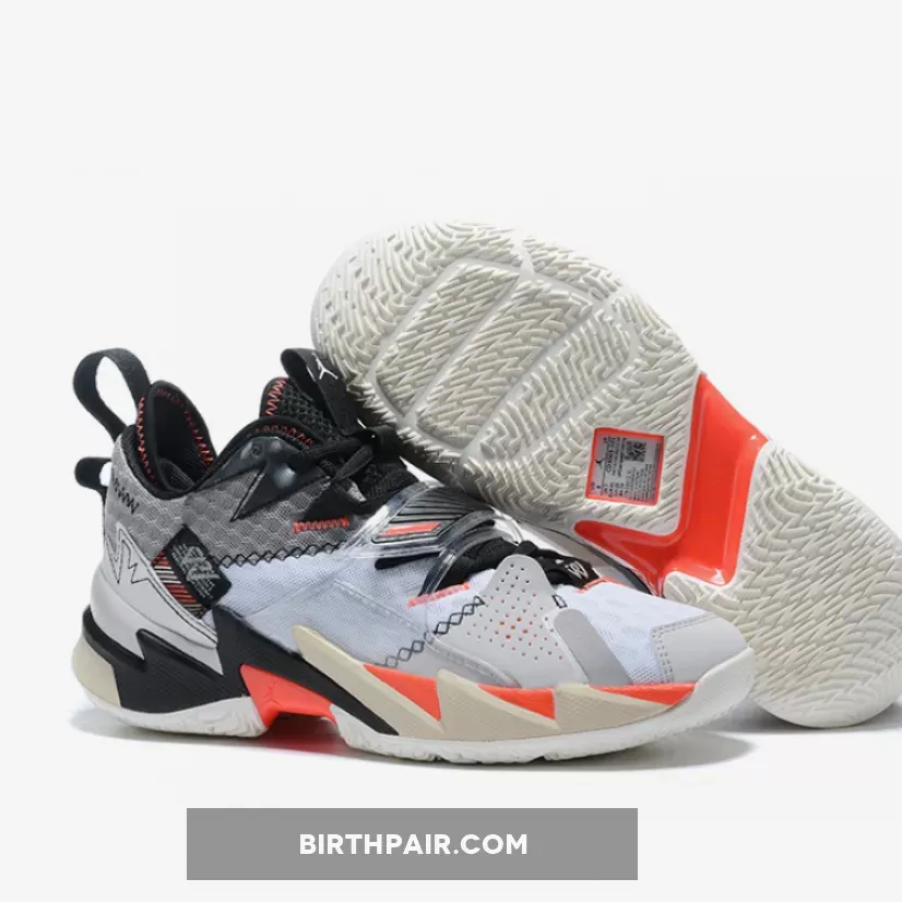 Jordan Why Not Zer0.3 'UNITE' White/Bright Crimson-Black Jordan Why Not Zer0.3 White