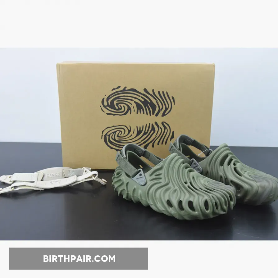 Salehe Bembury x Crocs Pollex Clog Crocodile Green New Green Crocs