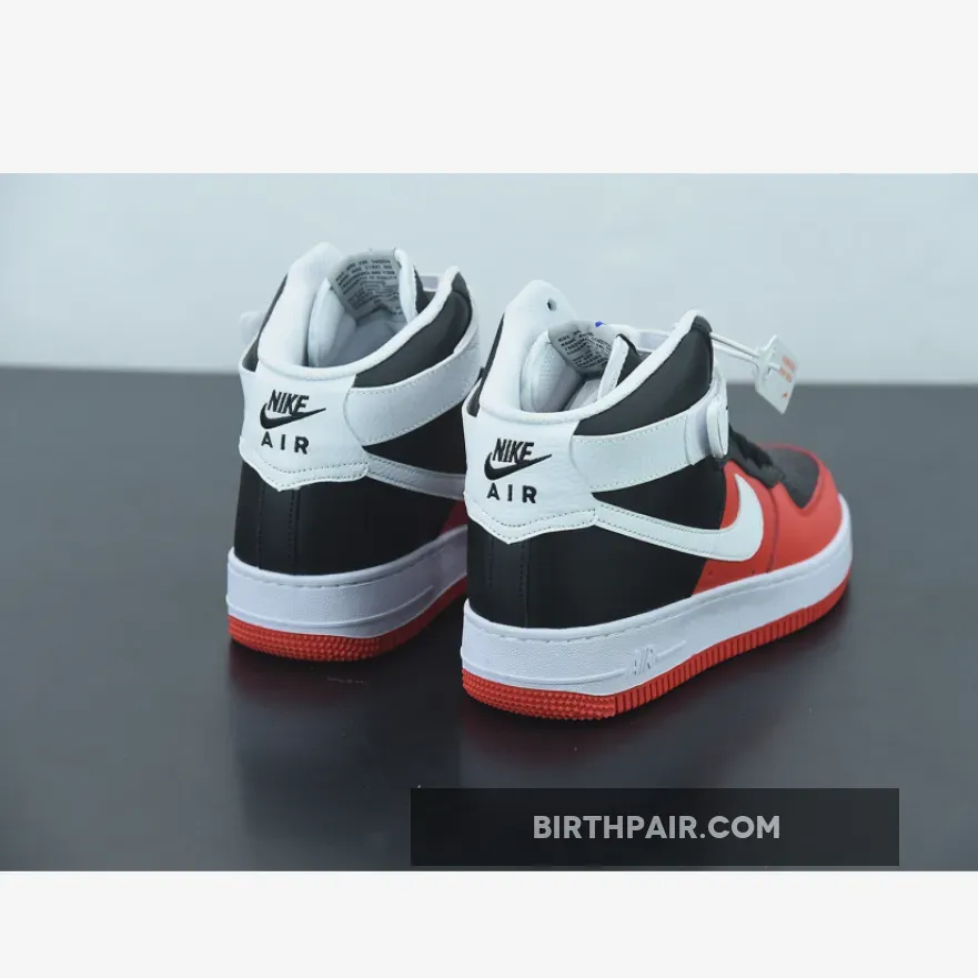 Air Force 1 High 07 - NBA x Nike Air Force 1 High '75th Anniversary' Black/Chile Red-White-Sail DC8870-001