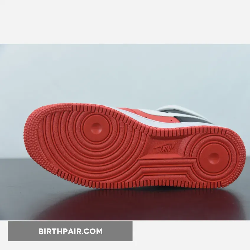 Air Force 1 High 07 - NBA x Nike Air Force 1 High '75th Anniversary' Black/Chile Red-White-Sail DC8870-001