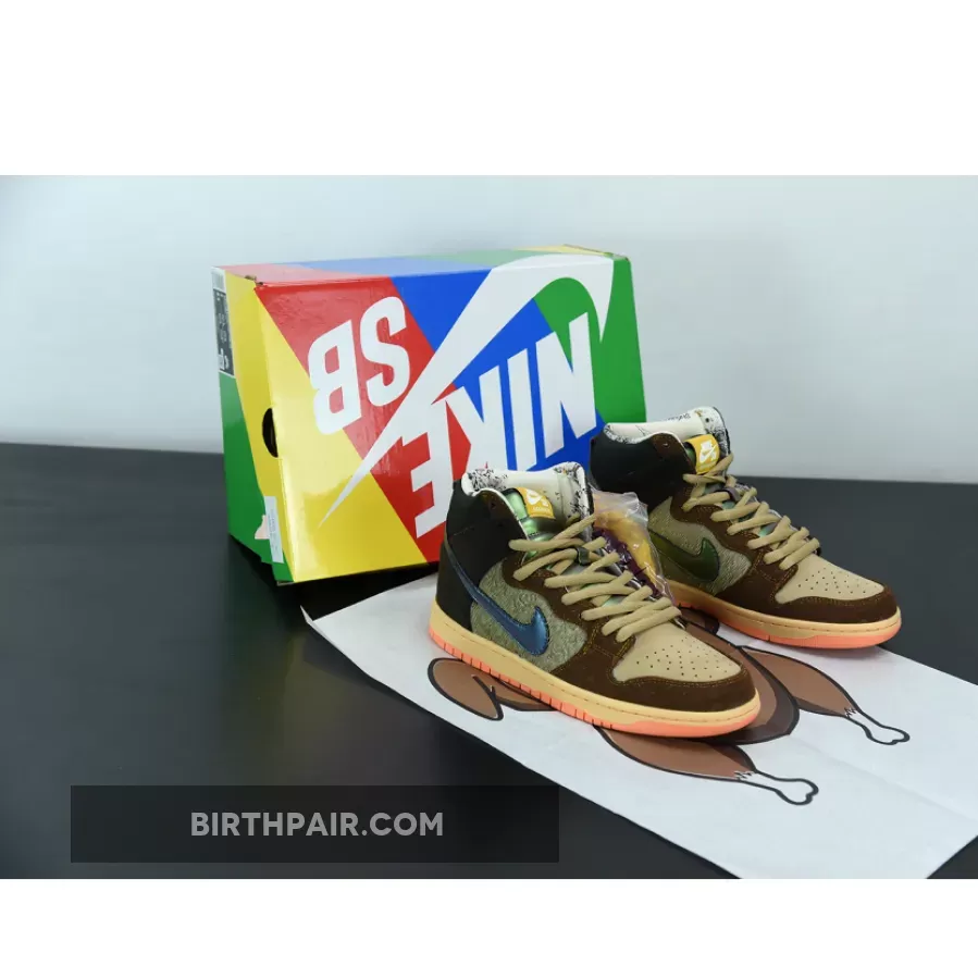 Dunk Low Duck Concepts x Nike SB Dunk High 'Mallard'
