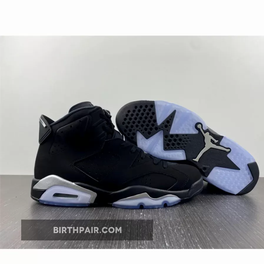 Silver 6s Jordans Nike Air Jordan 6 Metallic Silver/Chrome