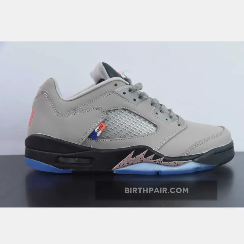 Psg 5 Lows / PSG x Air Jordan 5 Low Pumice/Game Royal-Black-Plum Eclipse