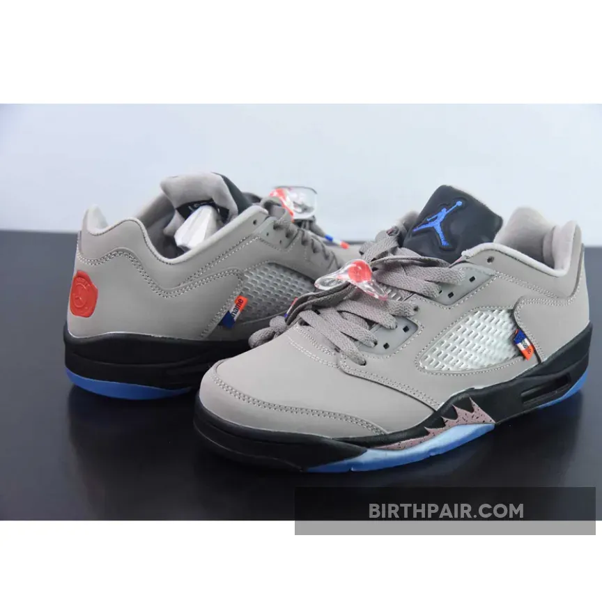 Psg 5 Lows / PSG x Air Jordan 5 Low Pumice/Game Royal-Black-Plum Eclipse