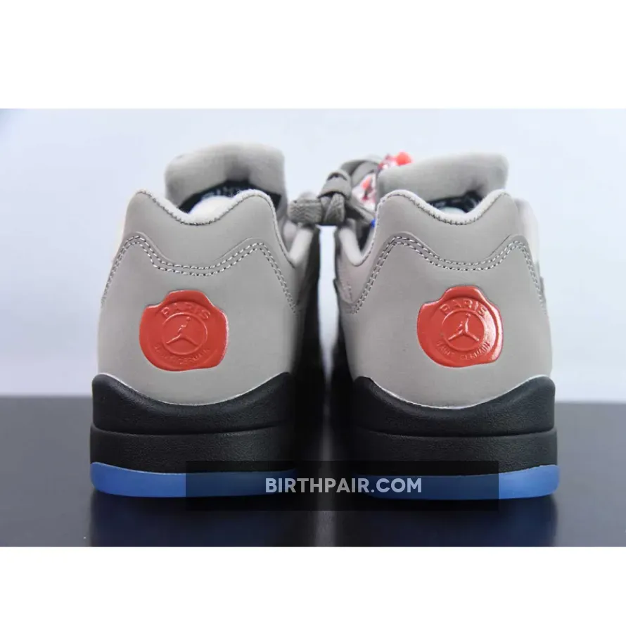 Psg 5 Lows / PSG x Air Jordan 5 Low Pumice/Game Royal-Black-Plum Eclipse