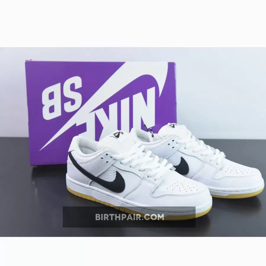 Nike SB Dunk Low White Gum / Nike Dunk Sb White CD2563-101
