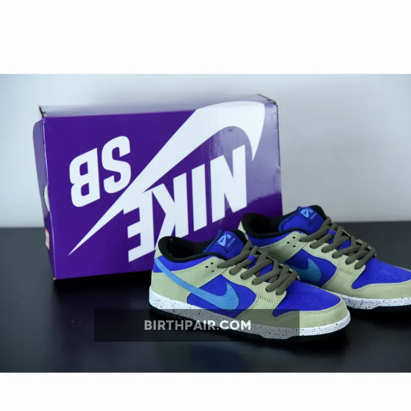 Nike SB Dunk Low Celadon/Coast-Concord-Black BQ6817-301 #nike sb celadon