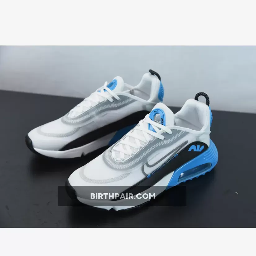 Nike Air Max 2090 White Blue Online Sale DC0955-100
