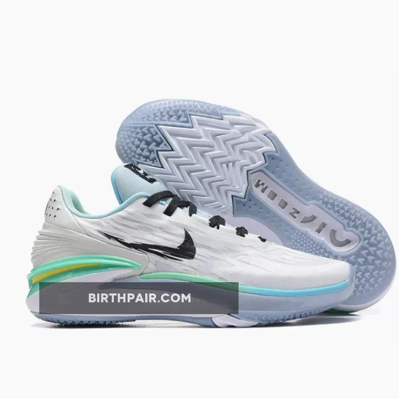 Nike Air Zoom GT Cut 2 'White Black Ice Blue Lime Green' 1680194166 Online