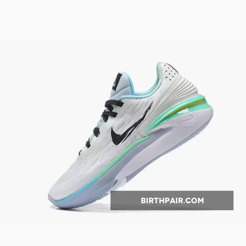 Nike Air Zoom GT Cut 2 'White Black Ice Blue Lime Green', Gt Cut 2s