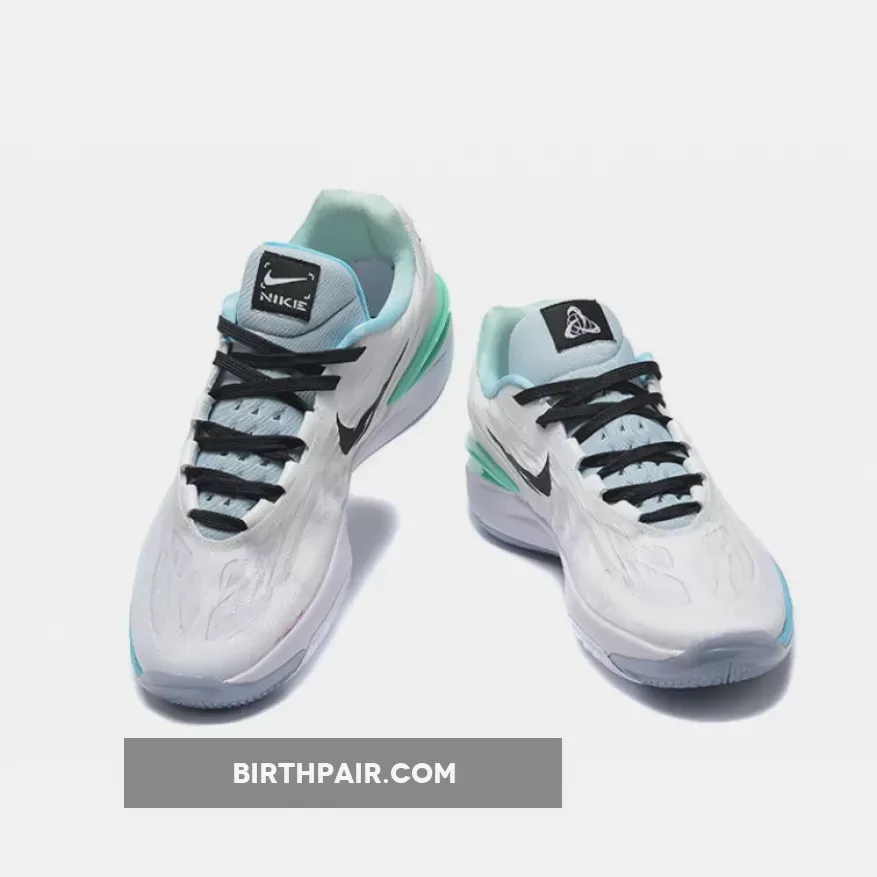 Nike Air Zoom GT Cut 2 'White Black Ice Blue Lime Green', Gt Cut 2s