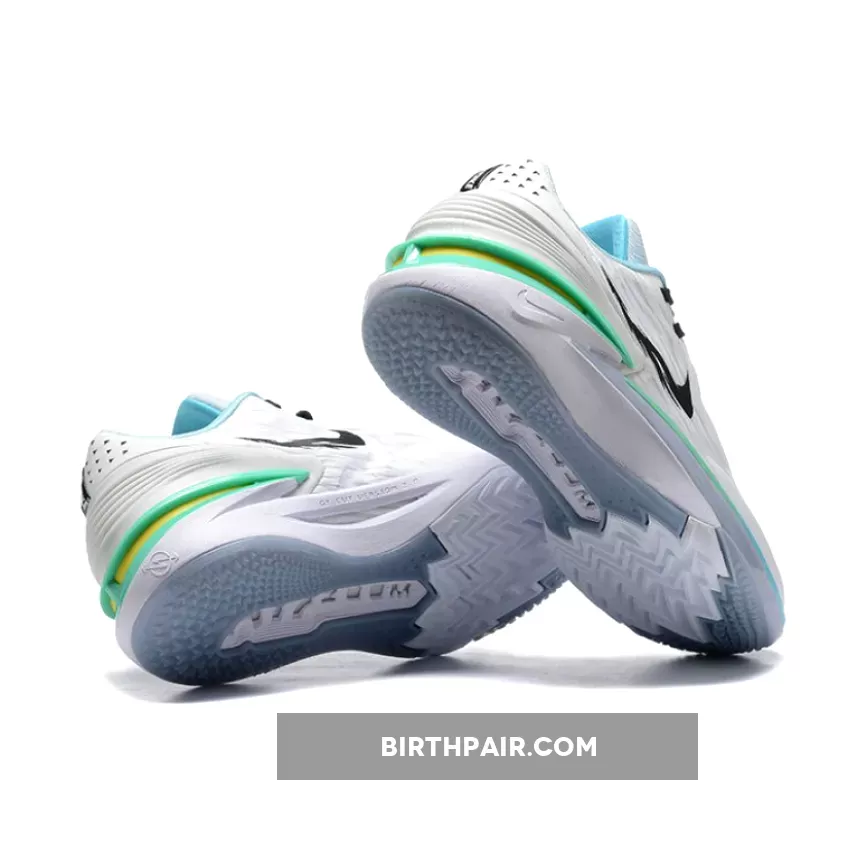 Nike Air Zoom GT Cut 2 'White Black Ice Blue Lime Green', Gt Cut 2s