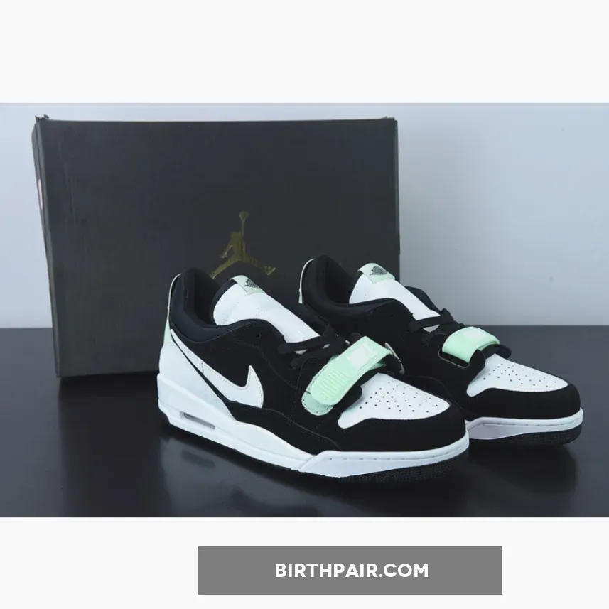 Jordan Legacy 312 Low Black White Teal Tint Teal And Black Jordan 12