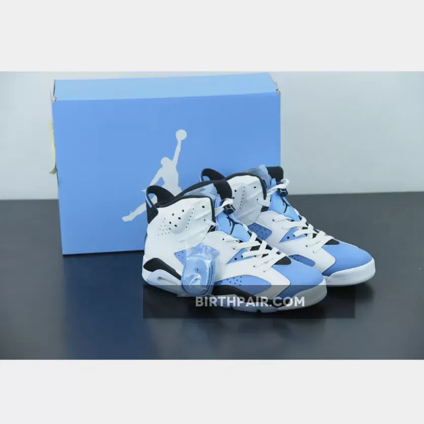 Retro 6 University Blue / Air Jordan 6 'UNC' University Blue/White-College Navy-Black