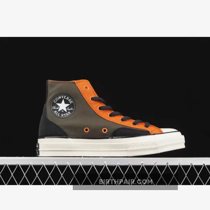 Fire Pit Converse / Converse Court Reimagined Chuck 70 Cargo Khaki/Fire Pit/Egret