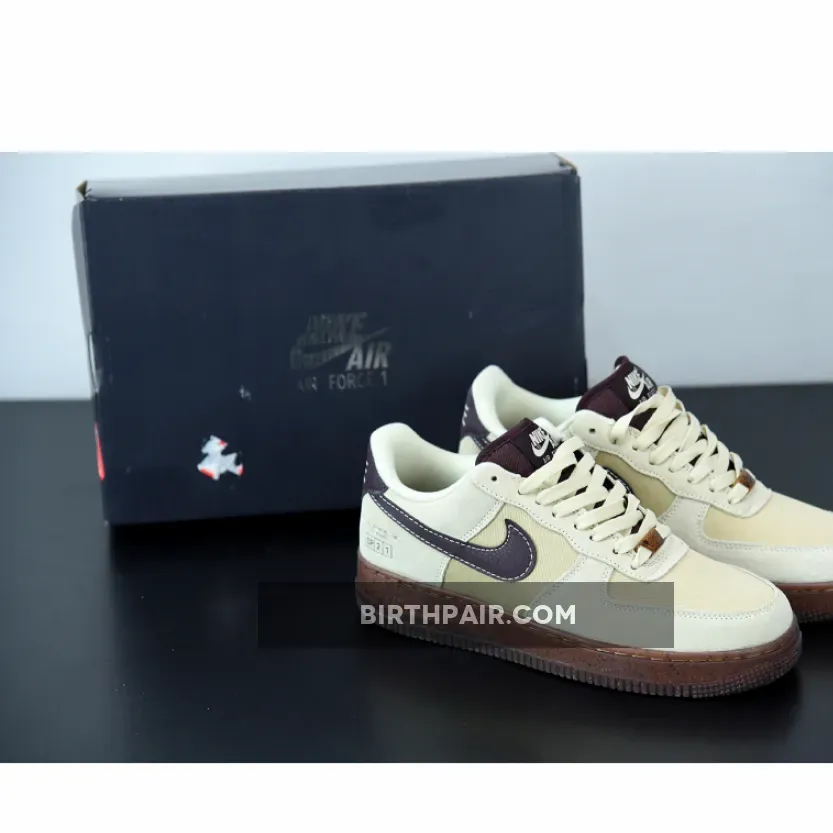 Coffee Colored Air Forces / Nike Air Force 1 Low Coffee
