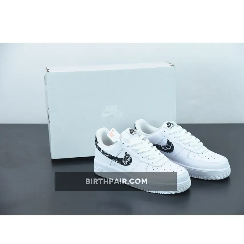 Air Force Paisley / Nike Air Force 1 Low 'Black Paisley' White/Black