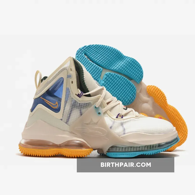 Lebron 19 Minneapolis Lakers Nike Lebron 19 'Minneapolis Lakers' Cream/Blue-Gold