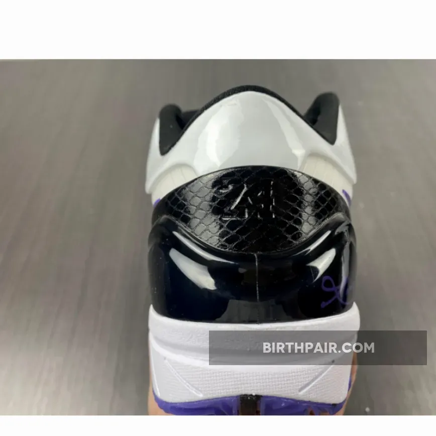 Kobe 4 Protro Purple / Nike Zoom Kobe 4 'Inline' White/Black-Varsity Purple