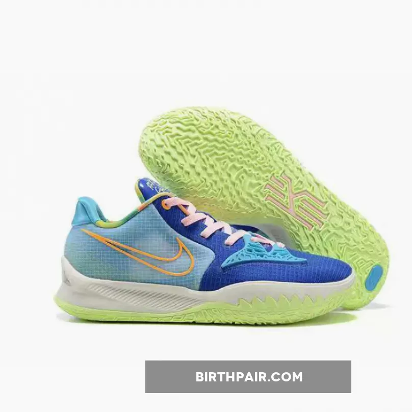 Kyrie Blue / Nike Kyrie Low 4 Sky Blue/Royal Blue-White-Volt