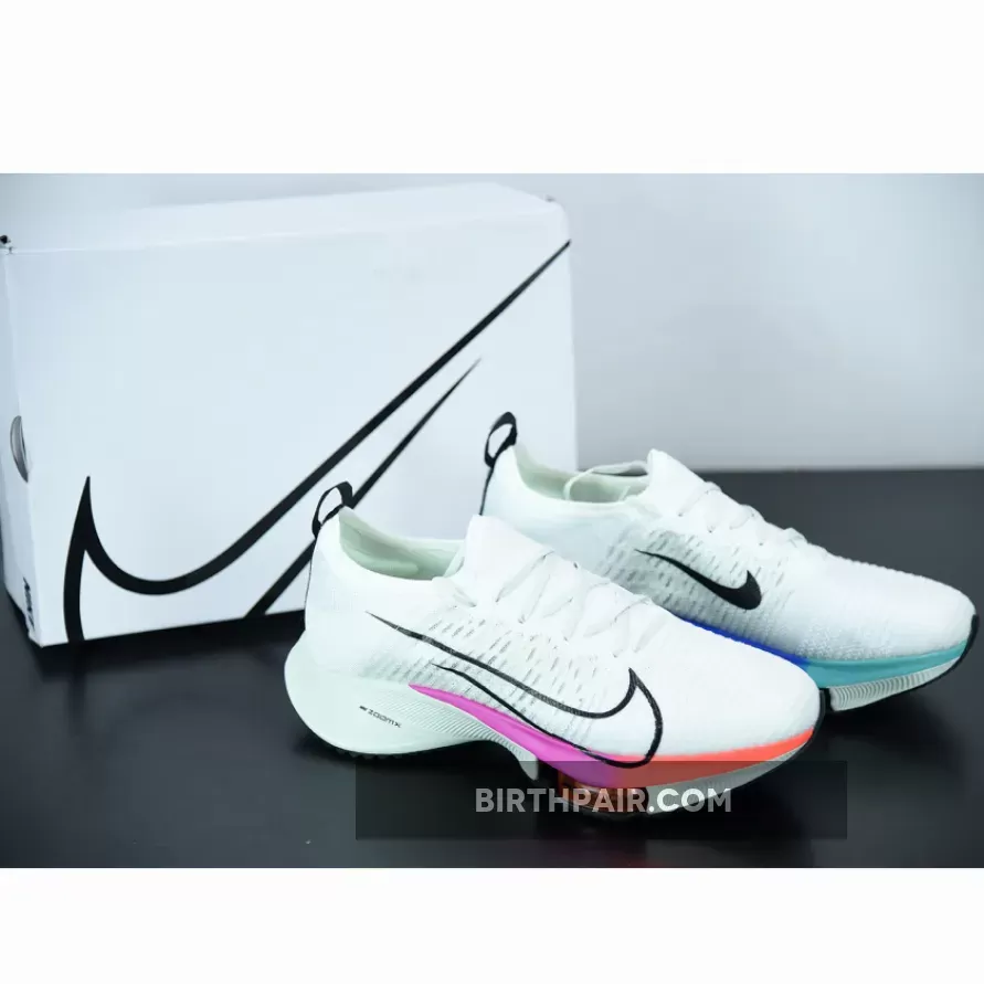 Nike Air Zoom Tempo NEXT% White Violet Crimson Aura