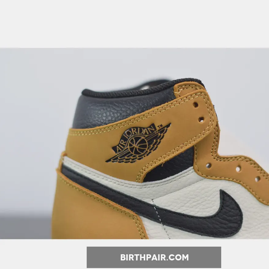 Jordan 1 Rookie Of The Year On Feet / Air Jordan 1 Retro High OG 'Rookie of the Year' Gold Harvest/Black-Sail