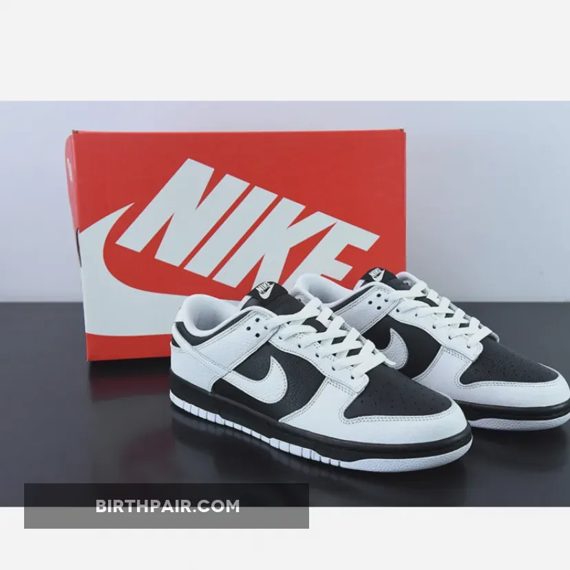 Nike Dunk Low 'Reverse Panda' White Black nike dunk reverse pandas