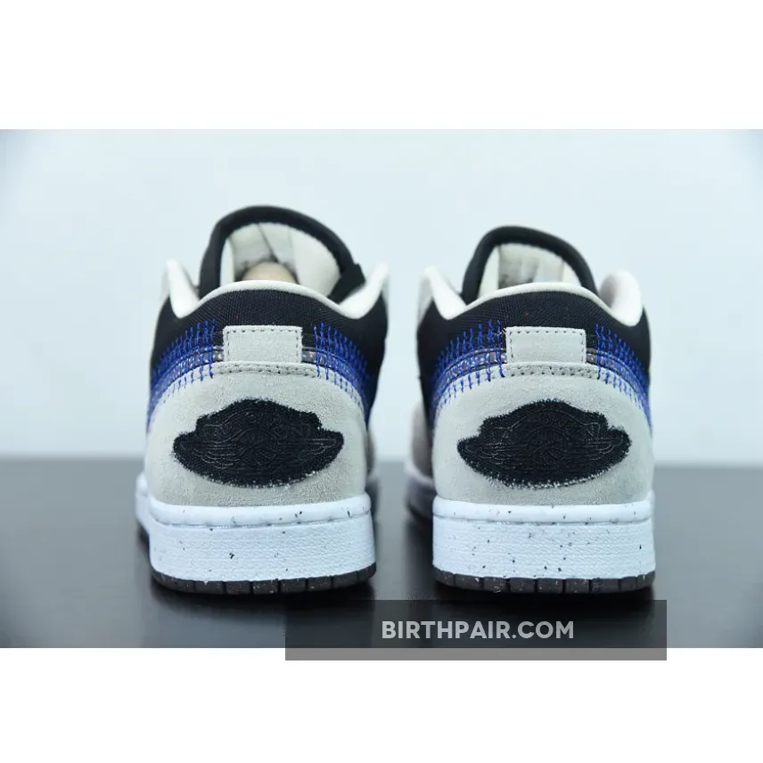 Air Jordan 1 Low Crater Black Grey DM4657-001