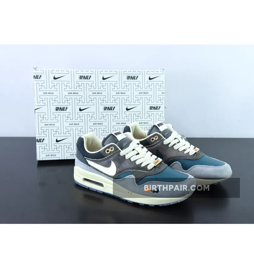 Kasina x Nike Air Max 1 'Won-Ang' Particle Grey/Dark Teal Green / air max 1 kasina stockx