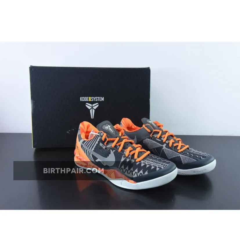 Nike Kobe 8 System 'BHM' Anthracite/Pure Platinum / Black History Kobe