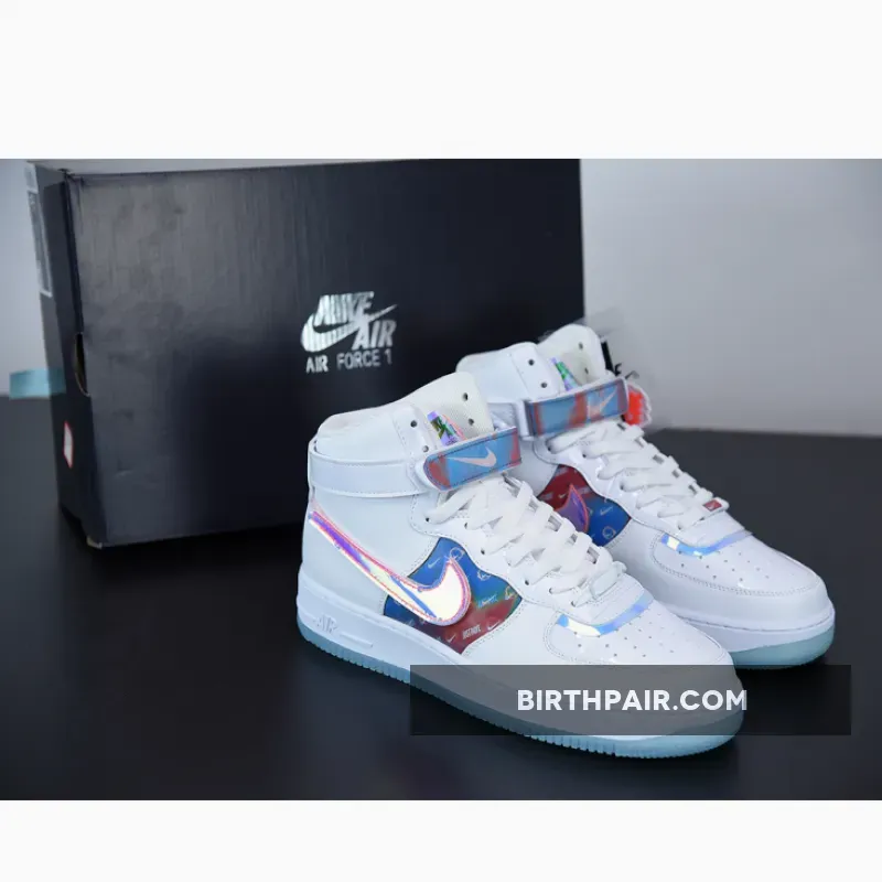 Air Force Multicolor / Nike Air Force 1 High 'Have A Good Game' White