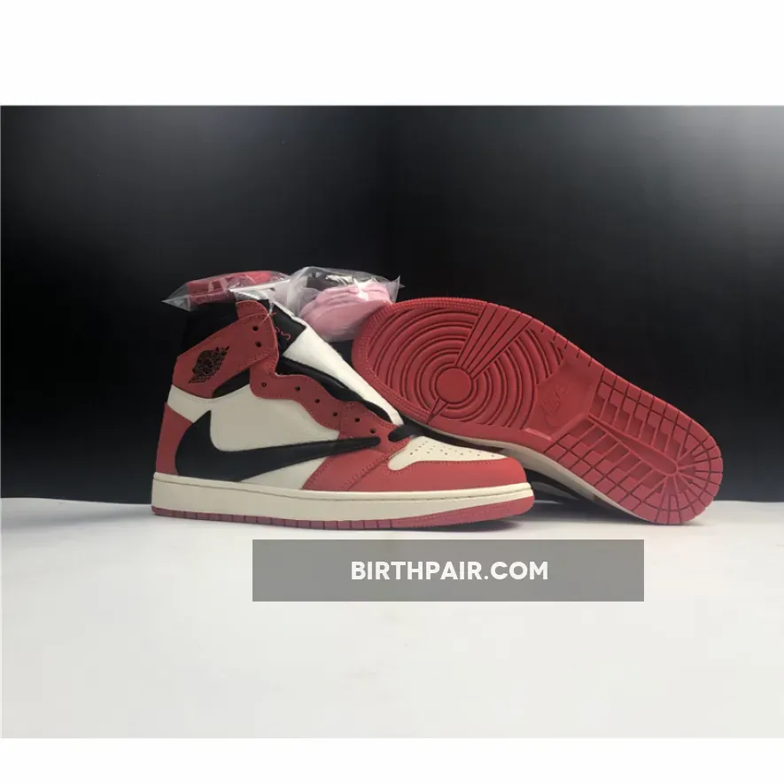 Air Jordan 1 Travis Scott 2021 - Travis Scott x Air Jordan 1 High OG 'Chicago' Red White 1675868346